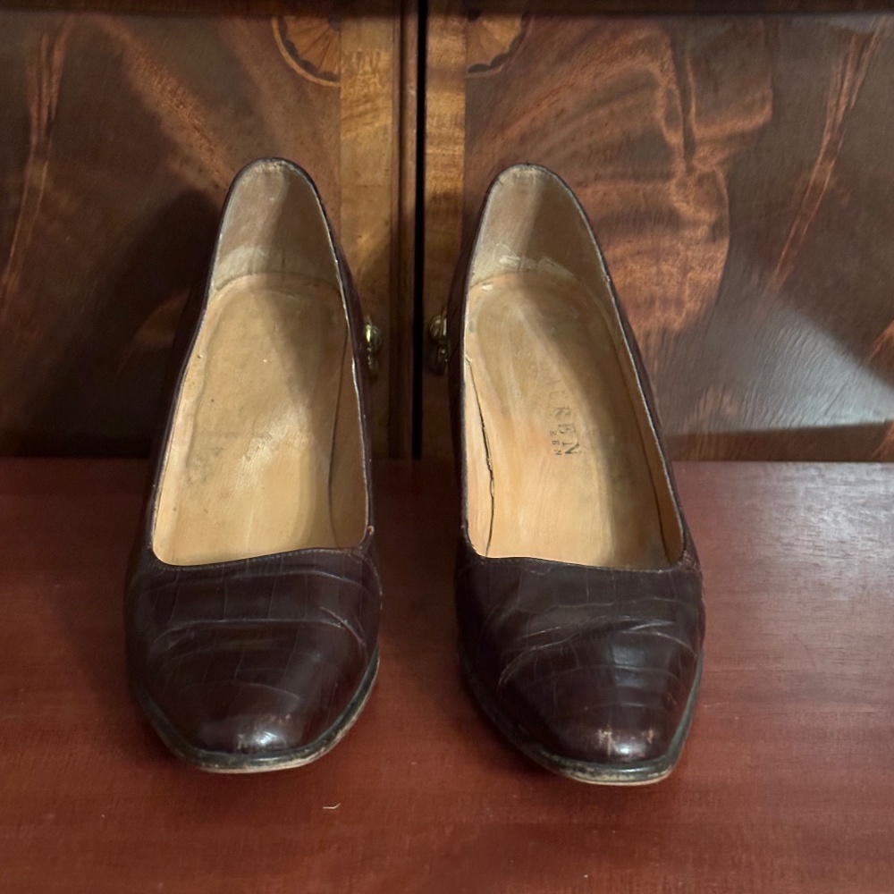 Lauren Women’s Reptile Print Shoes